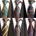 Striped Blue Ties for Men 8cm Silk Tie Red Polka Dot Mens Slim Neckties Pureple Plaid Neck Tie Paisley Man Wedding Necktie A043. 