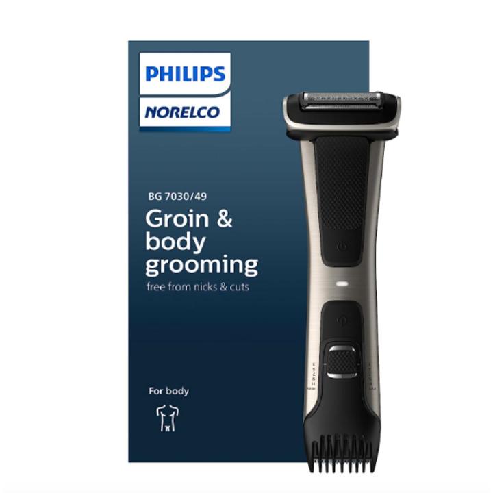 Norelco Bodygroom Series 7000 Showerproof Body & Manscaping Trimmer BG7030/49