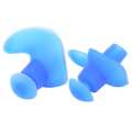 Swimming Earplugs 6 Pairs Silicone Diving Spiral Ear Plugs Professional Adult Dust-Proof. 