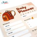 Daily Planner A4 Size Laminate with board marker Organize Your Daily Schedule. 