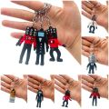 Skibidi Toilet Keyring Skibidi Toilet Anime Skibidi Toilet Keychain Skibidi Bop Bop Tv Man Camara Man Skibidi Dop Toy Pendant Trinket PVC Skibidi Toilet PVC Keyring Key Ring Gift. 