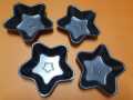 Pack of 4 Pcs - Non Stick Jelly moulds 4.5 inch baking cake cookies kids fun bakery cake use for parties. 