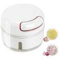 ini Garlic Slicer Household Mincing Machine Minced Hand Pull Grinder Grill Vegetable Meat Kitchen Multi Chopper Shredder Gadget Styleelite Ultra Heavy Speedy Chopper/Cutter, Fastest, Easiest To Use, Chops Everything, Vegetable, Nuts And Herbs. 