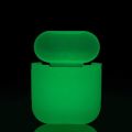 For Airpods 2 Luminous Silicone Case Fluorescent Protective Cover For Airpods 1 Earphones Protection Cover Mini Earbuds Case. 