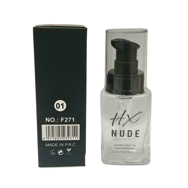 HUXIA BEAUTY NUDE SUPER MATTE FULL COVERAGE