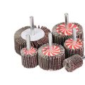 1pcs 16-80mm Sanding Flap Wheel Polishing Grinding Accessories Abrasive Disc 6mm Shank For Dremel Rotary Tool. 