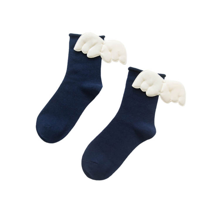 Girls%20Red%20Color%20Fashion%20Angel%20Wing%20Socks%20for%204%20to%206%20Year%20-%20Image%205