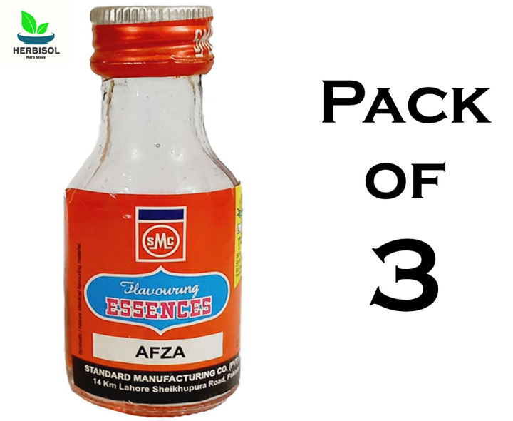 Rooh Afza Essence ایسنس افزا - Afza Flavour / Flavor and Fragrance 25ml - Pack Of 3