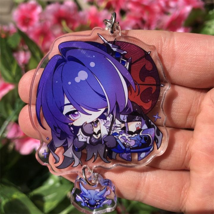 The New Honkai Impact: Star Railroad Keychain Anime Characters Acrylic ...