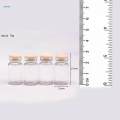 4x 1/12 Dollhosue Miniature Glass Jars Model Small Glass Bottles Life. 