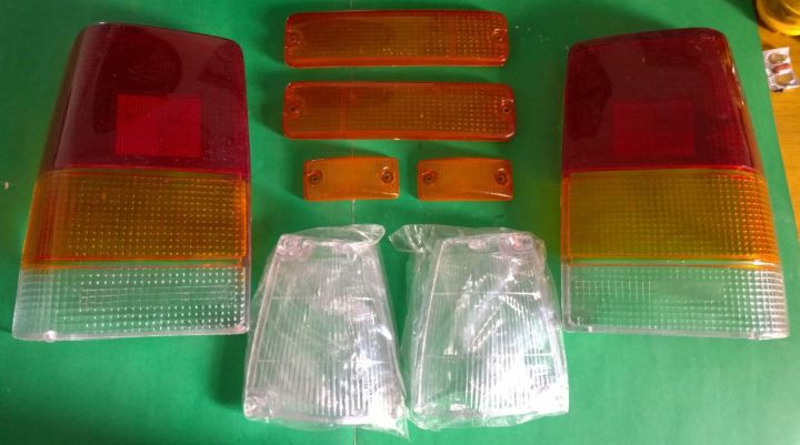 Daihatsu Charade G11 1986 Model Light Covers Set of 8pc