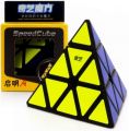 Rubik's 2024 Pyramid Speed Rubik's Cube - Black Color - Sticker Cube. 