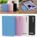 Power Bank Case Battery Charger Portable 4X18650 Dual USB Output Without Battery Outdoor DIY Kit Smart Phone LED Flashlight. 