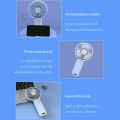 Xiaomi Portable USB Chargeable Cute Mini Fan Handheld Fans with Base Summer Outdoor Portable Hand Hold Fan with Phone Holder. 