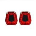 Dextro LED USB Rechargeable Bicycle Tail Light Safety Warning Light - Pair. 