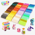 Polymer Clay Oven Bake Modeling Clay & Dough 125 Gram In Different 20 Colors. 