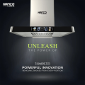 Hanco  Hood (T-Shape) Model T-111 Smart Voice Control Stainless Steel Hood with Advance Auto Cleaning, Hand Motion Sensor and High Quality LED Touch Display - Chimney Size 27 Inch And 29.5 Inch. 
