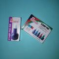 Crystal Stamp pad in plastic, small size with stamppad ink,. 