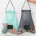 FRAKIN 1pc KITCHEN VEGETABLE STORAGE MESH BAG HOUSEHOLD MULTI-PURPOSE WALL HANGING BAG ONION GARLIC STORAGE BAG. 
