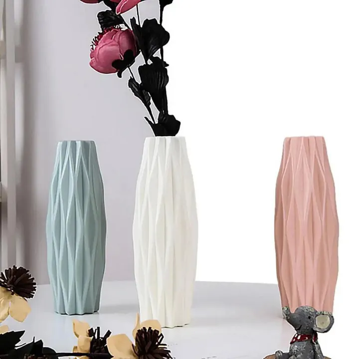 Plastic%20Flower%20Vase%20Pot%20Premium%20Imported%20Quality%20Karela%20Vase%20Pot%20-%20Multicolor%20-%20Image%202