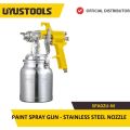 UYUSTOOLS SPA02U-M  PAINT SPRAY GUN - STAINLESS STEEL NOZZLE. 