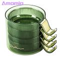Stackable Sauce Dish Convenient Sauce Dish Set with Handle for Bbq Party Easy to Clean Dipping Bowls Ideal for Southeast Asian Buyers. 