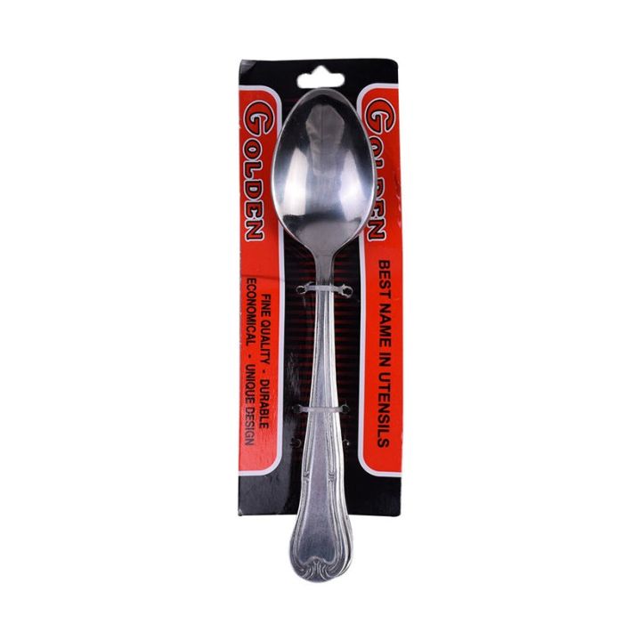 Stainless Steel Tablespoon 6 Pcs Set Design 04