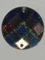 Button Acrylic Beads for DIY Crafts - Pack of 10Pcs - Ideal for DIY Jewelry Making, Jewelry, and Dress Accessories.. 