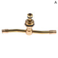 1Pc 2/3/4 Arm 360°Automatic Rotary Whirling Sprinkler Garden Lawn Irrigation Watering Nozzle Spray Rotating Brass Sprayer Creek. 