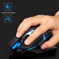 Latest High Speed USB Wired Gaming Mouse 7 Colors LED Backlight Ergonomics Gamer Mouse Flank Cable Optical Mice For Laptop Mice PC Desktop. 