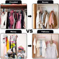 BeeKitch® 9 In1 Hole Clothes Hanger Multi-Function ( Pack of 6). 