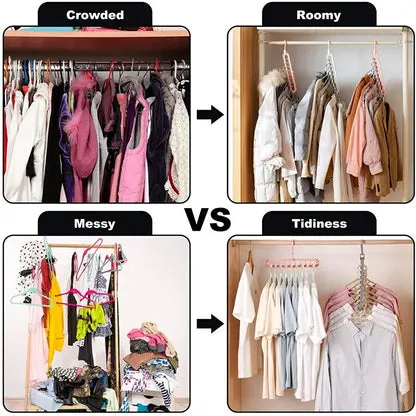BeeKitch%C2%AE%209%20In1%20Hole%20Clothes%20Hanger%20Multi-Function%20(%20Pack%20of%206)%20-%20Image%204
