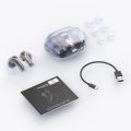 SoundPEATS Capsule3 Pro Wireless Earbuds - Capsule 3 Pro Hi-Res Headphones with LDAC, Hybrid Active Noise Cancellation Earphones with 6 Mics for Calls Wireless Earbuds –Transparent White. 