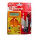 Digital Multimeter DT830 - DMM Voltmeter,Voltage, Ampere, Ohm Meter Test Probe DC / AC with BUZZER. 