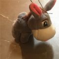 donkey Plush , 9CM kid's Stuffed Plush Toy , Mini Decoration Accessories Plush Toy doll. 