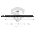 5pcs Set Jigsaw Blades For Fast Cutting Straight Wood Sheet Cutting 4 mm Jig Saw Blade Tool Accessories. 