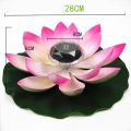Solar Powered Led Flower Light Floating Fountain Zwembad Accessoires Pond Garden Pool Lamp Piscina Outdoor Lighting Led Light-Pink. 