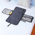 New Baby Diaper Changing Mat 2 Pockets For Wipes And Pampers Waterproof Foldable Washable sheet portable diaper changing pad. 