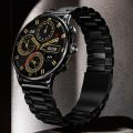 Zero® Royale Smartwatch | 2.01" AMOLED Ultra Big Screen, Bluetooth Calling, 123 Sports Modes, Health Tracking | COMES WITH 2 STRAP OPTIONS | Perfect Smartwatch for Men, Women, iOS & Android Users. 