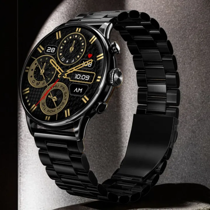 Zero%C2%AE%20Royale%20Smartwatch%20%7C%201.43"%20AMOLED%20Ultra%20Big%20Screen,%20Bluetooth%20Calling,%20123%20Sports%20Modes,%20Health%20Tracking%20%7C%20COMES%20WITH%202%20STRAP%20OPTIONS%20%7C%20Perfect%20Smartwatch%20for%20Men,%20Women,%20iOS%20&%20Android%20Users%20-%20Image%202