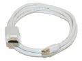 10ft Mini DisplayPort/ Standard Display Port Male to HDMI Male Cable, 1080p, Sliver-Plated Plugs. 