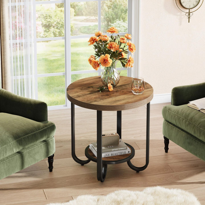 2-Tier%20End%20Table,%20Round%20Side%20Table%20Nightstand%20with%20Curved%20Metal%20Legs%20-%20Image%203