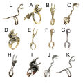 Carat Cigarette Holder Ring Mouth Grip Hands-Free Dragon Cigarette Holder Ring Rack. 