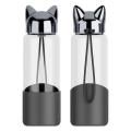 Durable Water Bottle Cute Fox BPA Free 320ML Transparent For Bicycle Tour Environmwntal Friendly Long Lasting Water Cup Water Glass. 