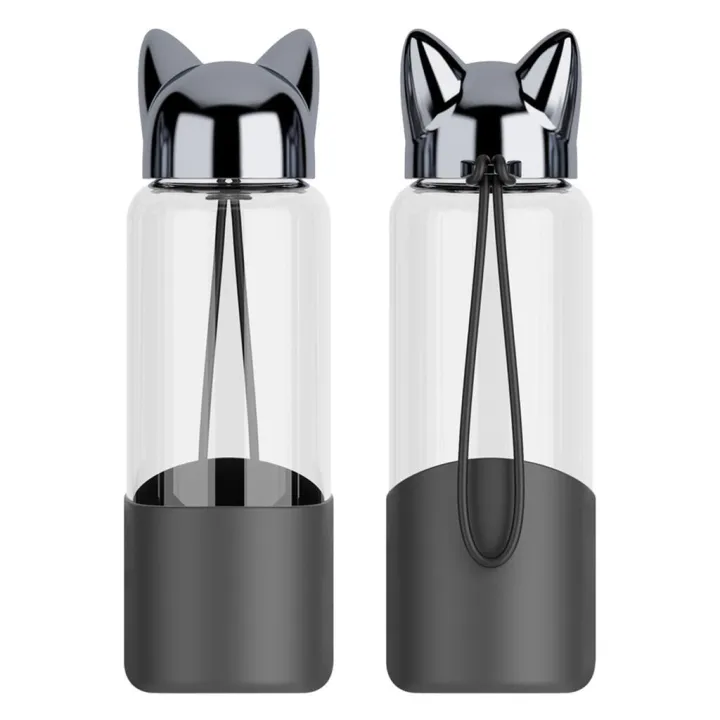 Durable%20Water%20Bottle%20Cute%20Fox%20BPA%20Free%20320ML%20Transparent%20For%20Bicycle%20Tour%20Environmwntal%20Friendly%20Long%20Lasting%20Water%20Cup%20Water%20Glass%20-%20Image%206