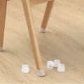Silicone Chair Leg Cap - Furniture Table Feet Cover Bottom Pad - Rubber Floor Protector - Anti-Slip Sturdy Slider Glide Easily Move Eliminate Noise Waterproof. 