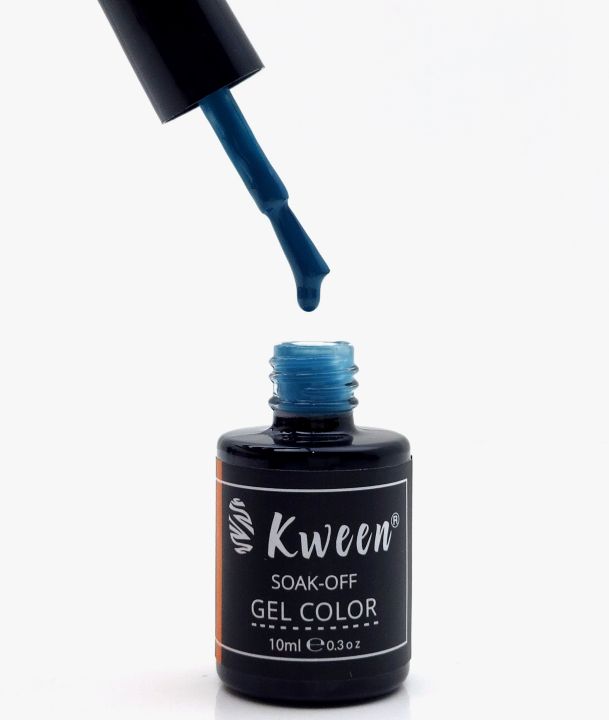 KWEEN%20Steel%20Blue%20Nail%20Gel%20Polish%20UV%20LED%20Long%20Lasting%20Effect%20Nail%20Art%20Gel%20Color%20For%20Manicure%20-%20Image%204