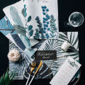 Place Pad Clear Printing Nordic Style Cactus Pattern Place Pad. 