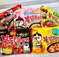 Samyang Hot Chicken Flavour Ramen Carbonara (Limited Edition) 130g x 5 | Samyang Fire Noodle Buldak Hot Chicken Carbo Flavor Ramen Multipack 130g set of 5 pouches | Pack of 5. 