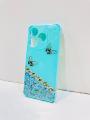 tecno Spark 10 /Spark 10c Girls Back Cover - Luxerey Back Cover - Fancy Flower Butterfly Covers -tecno Spark 10 /Spark 10c Back Cover. 